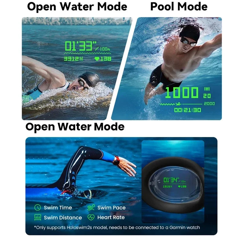 “AquaVision Pro™ Smart Swim Goggles”