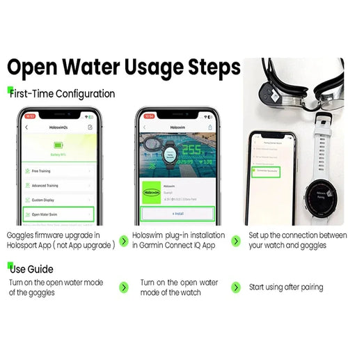 “AquaVision Pro™ Smart Swim Goggles”